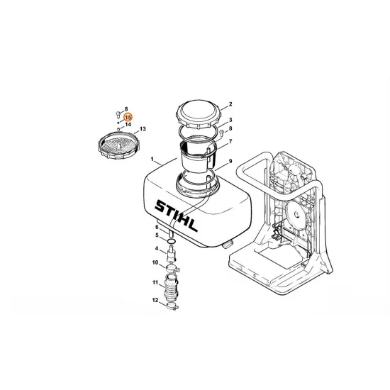 STIHL  Kula śred. 5 mm 9516 987 2010